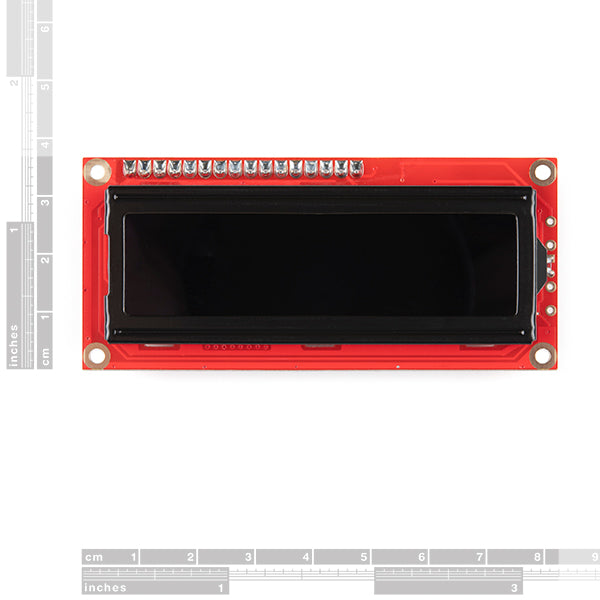 SparkFun Basic 16x2 Character LCD - White on Black, 5V (with Headers)