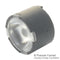 LEDIL FA11076_LISA2-W-CLIP16-XP LED Lens, Clip-On, Wide, 9.9 mm, Round, PMMA (Polymethylmethacrylate)
