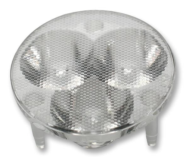 LEDIL C10756_CUTE-3-W-XP LED Lens, 3 LED Optic, Wide, 35 mm, Round, PMMA (Polymethylmethacrylate)