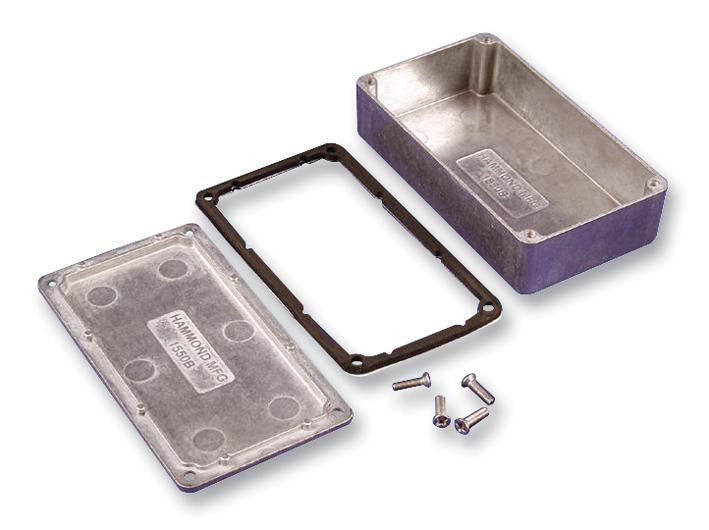 HAMMOND 1550WB Metallic Enclosure, Diecast, Light Duty, Watertight, IP66, Instrument, 115 mm, 64 mm, 30 mm