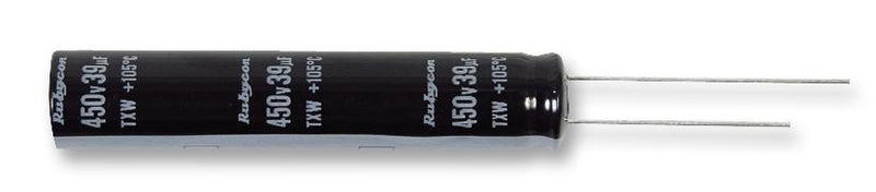 RUBYCON 160BXW100MEFR10X25 Electrolytic Capacitor, Miniature, 100 &micro;F, 160 V, BXW Series, &plusmn; 20%, Radial Leaded, 10 mm