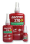 LOCTITE 270, 50ML Adhesive, Threadlock, Acrylic, Bottle, Green, 50 ml, LOCTITE 270