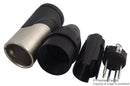 AMPHENOL AX5M XLR Audio Connector, 5 Contacts, Plug, Cable Mount, Silver Plated Contacts, Metal Body, AX Series