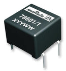 MURATA POWER SOLUTIONS 78601/9C Pulse Transformer, PCB, 1:1, 1 kV, 10 mH, 1.3 ohm, 56 V&micro;s