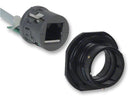 AMPHENOL PCD RJF71N Sealed Ethernet, 8 Contact, Receptacle, RJ45, RJ Field Series, Panel Mount