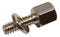 AMPHENOL L17D204182TX SCREW LOCK, D SUB, #4-40 UNC 2A