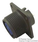 AMPHENOL 97-3102A-14S-7S Circular Connector, 97 Series, Box Mount Receptacle, 3 Contacts, Solder Socket, Threaded, 14S-7
