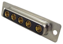 Norcomp 680S5W5203L201 Combination Layout D Sub Connector 20A IP68 Seal-D 680S Series DB-5W5 Receptacle 5 Contacts