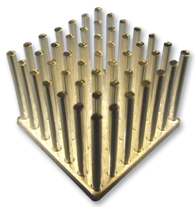 FISCHER ELEKTRONIK ICK S 25 X 25 X 18,5 Heat Sink, Square, Pin, For CPU, Universal Processor, 5.2 &deg;C/W, 18.5 mm, 25 mm, 25 mm