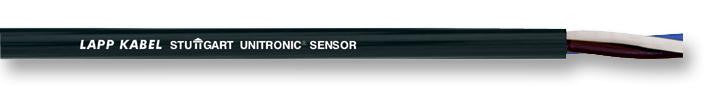 LAPP KABEL 7038862 Multicore Unscreened Cable, Sensor Actuator, Per M, Black, 5 Core, 24 AWG