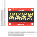 SparkFun Qwiic Alphanumeric Starter Kit - Red and White