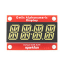 SparkFun Qwiic Alphanumeric Starter Kit - Red and White