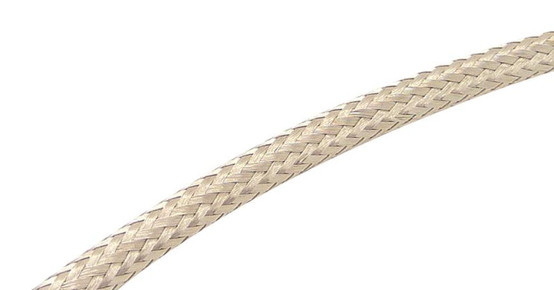 PRO Power PP002462 Sleeving EMI/RFI Screening Tubular Braided Copper Nickel Plated 6 mm 10 m 32.8 ft