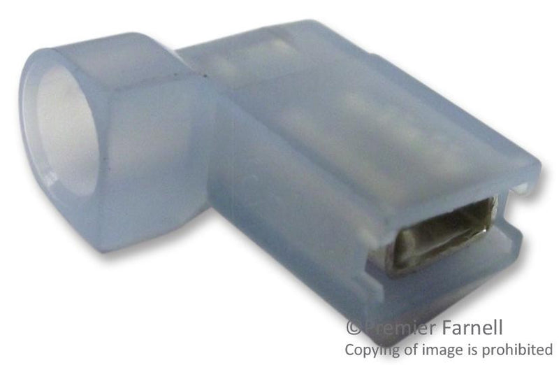 MULTICOMP FLDNY2-250A Quick Disconnect Terminal, FLDNY2 Series, 16 AWG, 14 AWG, 2.5 mm&sup2;, Female Quick Disconnect, Blue