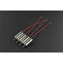 SparkFun DFRobot 4PCS Coreless Micro Motor (6x14mm)