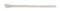 PRO POWER TCV155 Cable Tie, Nylon 6.6 (Polyamide 6.6), Natural, 155 mm, 3.7 mm, 40 mm