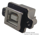 AMPHENOL COMMERCIAL PRODUCTS MUSBD51100 USB Connector, USB Type B, USB 2.0, Receptacle, 4 Ways, Through Hole Mount, Vertical