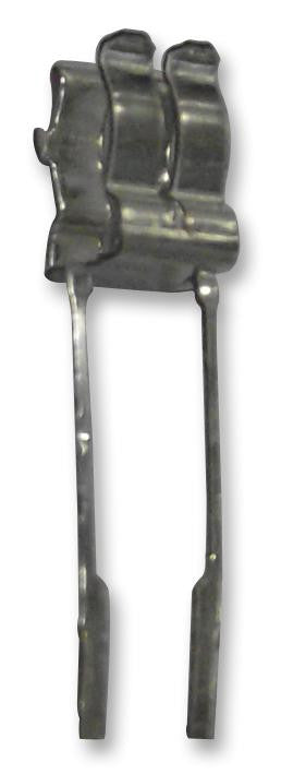 MULTICOMP MCCQ-05CT Fuseholder, Clip, PCB Mount, 10A, 5mm, Solder, Through Hole, Bronze, Tin Plated