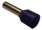 JST (JAPAN SOLDERLESS TERMINALS) GWE2.5-8 Wire Ferrule Terminal, GWE Series, 14 AWG, 2.5 mm&sup2;, PP (Polypropylene), Blue