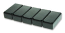 CAMDENBOSS RX2KL06/S-5 Non Metallic Enclosure, With Lid, Pack 5, Potting Box, ABS (Acrylonitrile Butadiene Styrene), Black