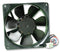 EBM-PAPST 3412N/2GLLE-453 Axial Fan, PC Compact With Connectors, Standard or Basic Speed, Sleeve, Compact Series, 12 VDC