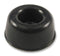 HAMMOND 1421T9BK Bumper / Feet, Stick On, Pack 24, Round, Black, 10.16 mm, Rubber, Press Fit, 1421 Series