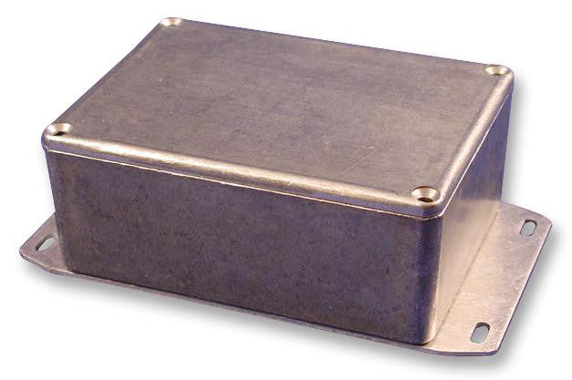 HAMMOND 1590DF Enclosure, Shielded, Diecast, Bottom Flange, IP54, Instrument, 188 mm, 120 mm, 52 mm