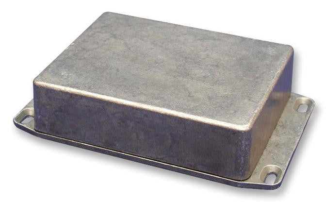 HAMMOND 1590QFL Flanged Lid Aluminium Alloy Box, 34x120x120mm (HxWxD)