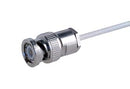 HUBER+SUHNER 11"BNC-75-2-1/133"NE RF / Coaxial Connector BNC Straight Plug Solder 75 ohm G02233 RG179B/U RG187A/U