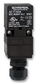 SCHMERSAL AZ17-02ZRK Limit Switch, 2NC, 4 A, 230 V, 30 N