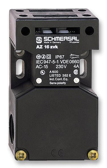 SCHMERSAL AZ16ZVRK-M20 Limit Switch, 1NO / 1NC, 4 A, 230 V, 30 N