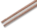 VAN DAMME 268502L Multicore Screened Cable, Hi-Fi Speaker, Per M, Transparent, 2 Core, 24 AWG, 2.5 mm&iuml;&iquest;&frac12;