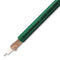 VAN DAMME 268308C Coaxial Cable, Plasma Grade, Green, 24 AWG, 0.2 mm&iuml;&iquest;&frac12;, 7 x 0.2mm