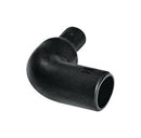 Hellermanntyton 1182-4-G Heat Shrink Boot MIL Style Rib Right Angle 0.47 " 12 mm Black 0.66 16.8