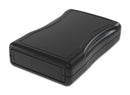 CAMDENBOSS CHH451ABK IP54 Black ABS Handheld Enclosure with AA Battery Compartment - 117.5x72.5x25.5mm