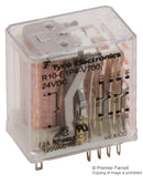 POTTER&BRUMFIELD - TE CONNECTIVITY R10-E1P4-V700 RELAY, 4PDT, 120VAC, 30VDC, 3A