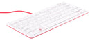 RASPBERRY-PI RPI-KEYB (DE)-RED/WHITE Development Kit Accessory Official Raspberry Pi Keyboard Red/White German Layout Wired