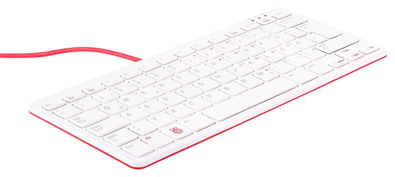 RASPBERRY-PI RPI-KEYB (DE)-RED/WHITE Development Kit Accessory Official Raspberry Pi Keyboard Red/White German Layout Wired