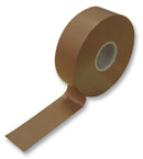 PRO POWER PVC TAPE 1933BR Tape, Brown, Insulating, PVC (Polyvinylchloride), 19 mm, 0.75 ", 33 m, 108.27 ft