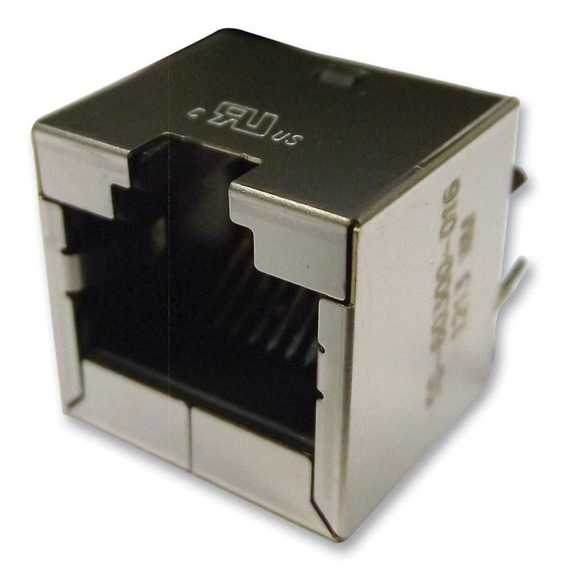 STEWART CONNECTOR SS-60300-016 Modular Connector, Cat6a, RJ45, Jack, 8 Contacts, 8 Ways, 1 Ports