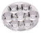 LEDIL C11716_ANNA-40-7-S LED Lens, 7 LED Optic, Spot, Transparent, 39.9 mm, Round, PMMA (Polymethylmethacrylate)