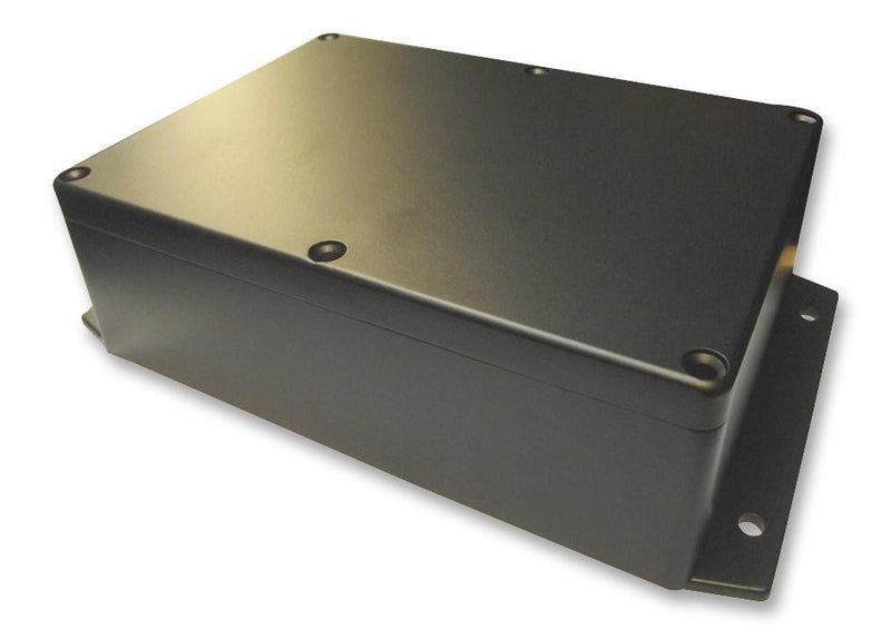 MULTICOMP G120MFBK Metal Enclosure, Box Diecast, IP65, NEMA 4, EMI/RFI Box, Aluminium, IP65, 55 mm, 121 mm