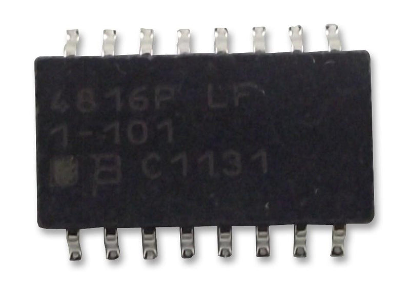 BOURNS 4816P-T01-472LF Fixed Network Resistor, 4.7 kohm, 50 V, 8 Elements, Isolated, SOIC, 160 mW