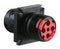 SOURIAU CL1R1101 Circular Connector, Clipper Series, Panel Mount Receptacle, 4 Contacts, Thermoplastic Body