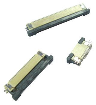 WURTH ELEKTRONIK 68713014522 FFC / FPC Board Connector, Right Angle, 0.5 mm, 30 Contacts, Receptacle, Surface Mount, Bottom