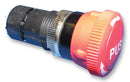Multicomp PRO MCOS38009 MCOS38009 Emergency Stop Switch SPDT-1NC / 1NO Solder 100 mA 32 V