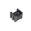 SparkFun 3M Mini-Clamp Socket - Double Row, 8 positions, 20-22awg, 2 Symmetrical Posts