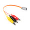 SparkFun Servo to Alligator Clip Cable - Shrouded