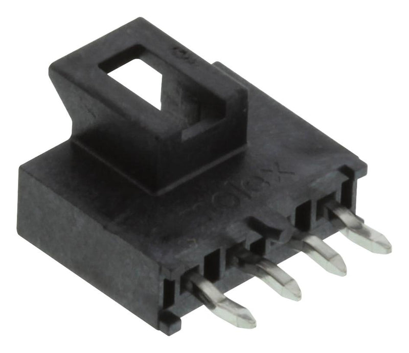 Molex 105309-1104 Pin Header Power 2.5 mm 1 Rows 4 Contacts Through Hole Straight Nano-Fit 105309