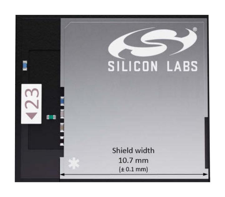 Silicon Labs BGM13P22F512GA-V2 Bluetooth 5.0 Module 1.8V to 3.8V Supply 2Mbps -91.2dBm Sensitivity